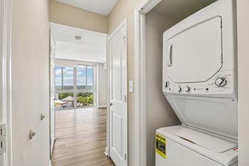 In-unit washer and dryer